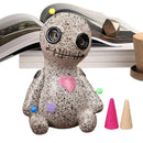 Voodoo Doll Insense Burner Cone Home Decorative Insense Holder Resin Crafts Desktop Air Fresheners Decoration Voodoo Doll
