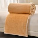 DecorBites™ Cozy Flannel Blanket: Multi-Functional Sofa Cover for Adults