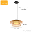 DecorBites™ Glass Plate Ceiling Pendant Lights LED Fixture