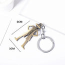 One Piece Keychain Luffy Ace Straw Hat Skull Logo Wanted Order Sanji Nami Robin Bag Keychain Character Toy Fan Gift