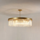 DecorBites™ Dual Purpose Crystal Chandelier Ceiling Lamp for Bedroom Living Room
