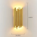 DecorBites™ Crystal Gold LED Wall Sconce for Bedroom Living Room Home Decoration