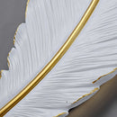 DecorBites™ LED Feather Wall Sconces for Living Room Bedroom Hotel Hall Decor