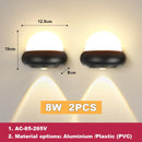 DecorBites™ Acrylic LED Wall Light for Exterior and Interior Decor