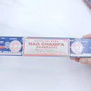 NAG Champa Indian Incense Collection Satya Handmade Sticks with Flavors Refreshing Medicinal Aromas for Home and Meditation