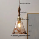 DecorBites™ Glass Copper LED Pendant Lights - Modern Home Decor Hanging Lamp