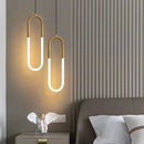 DecorBites™ Gold Black LED Pendant Light: Single/Double Head, Long Line Hanging Lamp