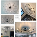 DecorBites™ LED Chandelier: Modern Nordic Design for Living Room, Bedroom, Office, Study - Home Décor Lighting
