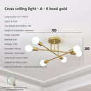 DecorBites™ LED Ceiling Chandelier: Modern Light Fixture for Living Room, Bedroom, Hall - Indoor Home Decor