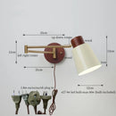 DecorBites™ Creamy Iron LED Wall Lamp Bedroom Living Room Bathroom Mirror Stair Light