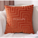 DecorBites™ Geometric Jacquard Throw Pillowcase Double Sided Luxury Cushion Cover