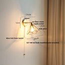 DecorBites™ LED Wall Sconce Modern Nordic Design with Pull Chain Switch