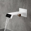 DecorBites™ LED Basin Faucet Wall Mounted Hot Cold Mixer Bathroom Brass Vanity