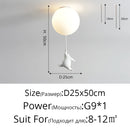 DecorBites™ Kids Cartoon Panda Polar Bear Ceiling Light Chandelier for Boys and Girls' Bedroom