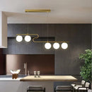 DecorBites™ Glass Ball LED Chandeliers for Home Dining Kitchen Office Decor Lighting