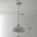 DecorBites™ Glass Pumpkin Chandelier for Restaurant Balcony and Bedroom Lighting