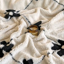 DecorBites™ Double-Layer Jacquard Lamb Wool Blanket - Cozy Sofa Throw for Winter Home Comfort