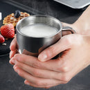 DecorBites™ Double Wall Stainless Steel Coffee Mug for Home & Travel