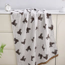 DecorBites™ Kawaii Cartoon Adults Bath Towel - Soft Cotton Gauze, Absorbent & Quick-Dry - Large 80x160cm Beach Wrap