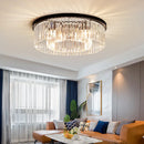 DecorBites™ Crystal LED Ceiling Chandelier for Modern American Minimalist Décor