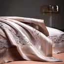 DecorBites™ Damask Jacquard Egyptian Cotton Luxury Bedding Set