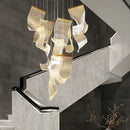 DecorBites™ LED Light Guide Ceiling Chandelier modern Novelty for Home Decor Lighting