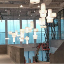 DecorBites™ Japanese Style Cloth Pendant Light - Nordic Design for Living Room and Restaurant