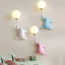 DecorBites™ Kids Bear Wall Light Moon Decor for Girl Bedroom