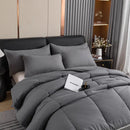 DecorBites™ Cozy Spring Queen Duvet Set - Soft & Breathable Quilted Comforter & Pillowcase