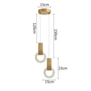 DecorBites™ Gold Crystal Pendant Lights - Luxury Home Decor