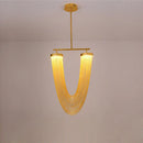 DecorBites™ LED Aluminum Ceiling Chandelier Lighting Hanging Lamps for Foyer