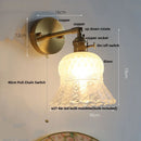 DecorBites™ Brass E27 LED Wall Sconce Pull Chain Switch Stair Light Fixtures
