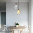 DecorBites™ Glass Pendant Lights: Modern Wine Bottle Lamps for Living Room, Bedroom, Kitchen