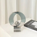 DecorBites™ Geometric Crystal Glass Bookshelf Ornaments