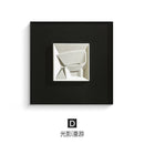 DecorBites™ Abstract Geometric Wall Decoration Square Mural Room Accessories