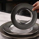 DecorBites™ Glass Steak and Pasta Plate - Versatile Tableware for Household