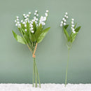 DecorBites™ Bellflower Artificial Flowers Handmade Home Wedding Decoration Bouquet