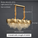 DecorBites™ Crystal Chandelier: Modern Round Headlight for Livingroom and Master Bedroom