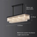 DecorBites™ Elegant Crystal Glass Chandelier for Luxury Home Decor