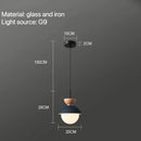 DecorBites™ Glass Ball Pendant Lamp: Modern Nordic Light Fixture for Home Decor, Kitchen, Dining, Bedroom