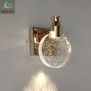 DecorBites™ Crystal LED Wall Lamp for Bedroom Living Room Decor