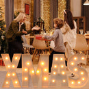 91.5CM Giant Letter Led Light Frame Box Baby Shower 1st Birthday Wedding Party Decor Christmas DIY Name Balloon Filling Box