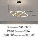 DecorBites™ LED Star Chandelier for Modern Living Room Bedroom Decor
