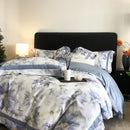 DecorBites™ Egyptian Cotton Bedding Set: King Queen Europe Sheet Duvet Cover Pillowcase