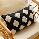DecorBites™ Geometric Embroidered Cushion Cover - Elegant Home Sofa Decoration