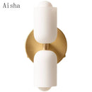 DecorBites™ Double Head Glass Wall Light for Bedroom, Living Room, Bathroom Décor