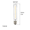 DecorBites™ LED Filament Tubular Edison Bulb 6000K T10 T185 T225 T30 T300 4W 6W 8W