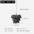 DecorBites™ Bohemian Chandelier Tassel Light Chain Pendant LED Suspension Light