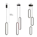 DecorBites™ LED Chandelier: Modern Living Room Dining Room Pendant Lights for Home Decor