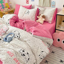 DecorBites™ Cloud Cotton Printed Bedding Sets | Super Soft Quilt Set for School Home Twin King
